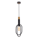 Buy Pendant Lights Australia Marvin 1 Light Pendant Antique Black, Gold - MARVIN PE1O-BKGD