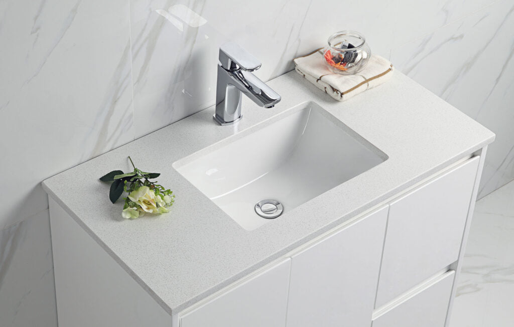 Alice 1200mm Floorstanding Stone Top With Undermount Basin