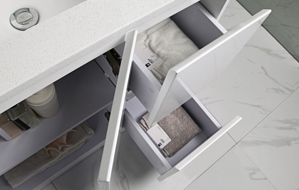 Alice 1200mm Floorstanding Stone Top With Undermount Basin
