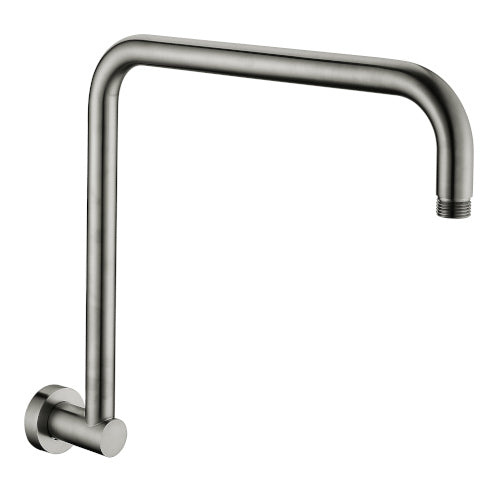 Akemi Hi Rise Shower Arm Brushed Nickel - 10368NP