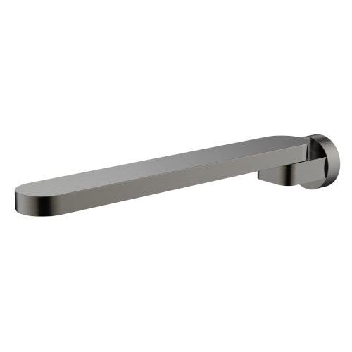 Kiato 295mm Swivel Bath Spout Gun Metal - 10422GM