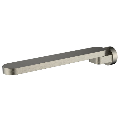 Kiato 295mm Swivel Bath Spout Brushed Nickel - 10422NP