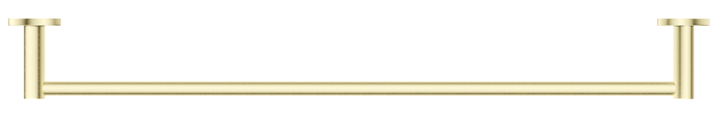 Mica 600mm Single Towel Rail French Gold - 1124-600-P-FG
