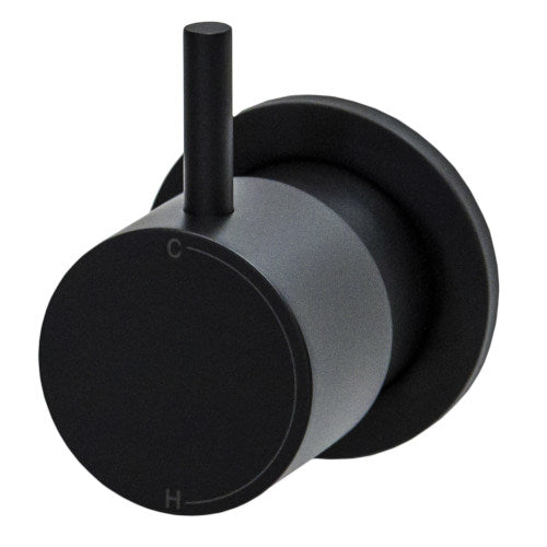 Cioso Progressive Wall Mixer Pin Up Matte Black - 11243