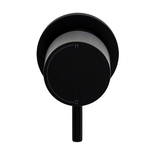 Cioso Progressive Wall Mixer Pin Down Matte Black - 11443