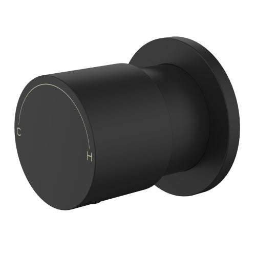 Finesa Progressive Wall Mixer Matte Black - 11643