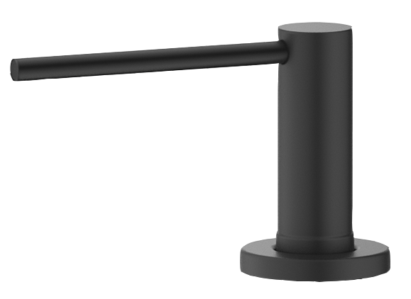Mica Soap Dispenser Black - 11SD-P-BLK