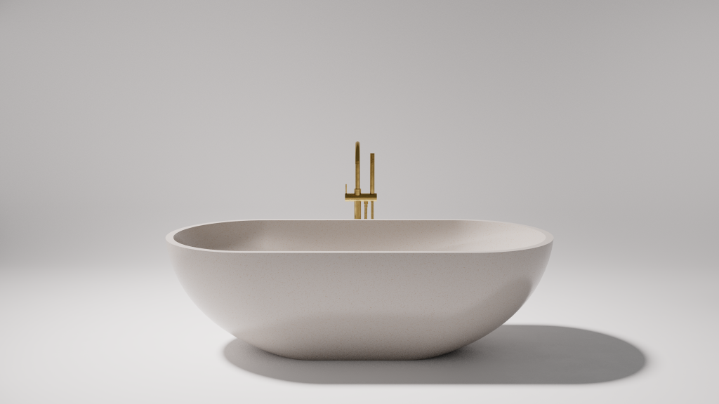 RYESE - Freestanding Stone Bath - PB4100-16 | 17 | 18