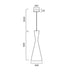 Buy Pendant Lights Australia Flero 30 1 Light Pendant Bronze - FLERO PE30-BZB