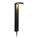 Buy Solar Lights Australia Rica Round Solar Pathway Light With Sensor 12V Black Stainless Steel 3000K - 2118158003