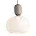 Buy Pendant Lights Australia Notti 1 Light Pendant Grey - 2011003010