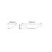 Buy Wall Sconce Australia BF-7603 Wall Sconce W420mm White Ceramic Frosted Glass - 11049