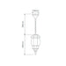 Buy Pendant Lights Australia Vienna Pendant Light Black Aluminium - 15981