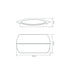 Buy Up / Down Wall Lights Australia Bell Up & Down Wall Light 13W White Aluminium 3000K - 19380