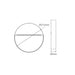 Buy Outdoor Step Lights Australia Zeke Round Outdoor Step Light White Aluminium 3000K - 19506