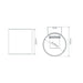 Buy Exterior Wall Lights Australia Whisper Exterior Wall Light Black Aluminium 3000K - 19680