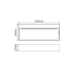 Buy Outdoor Step Lights Australia Zeke Rectangular Outdoor Step Light Dark Grey Aluminium 3000K - 19714
