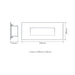 Buy Outdoor Step Lights Australia Zone Outdoor Step Light 5W White Polycarbonate / Glass 5000K - 19724