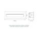Buy Outdoor Step Lights Australia Zac Rectangular Outdoor Step Light 12V Dark Grey Aluminium 3000K - 19788