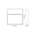 Buy Outdoor Step Lights Australia Zeke Square Outdoor Step Light 12V 4W Dark Grey Aluminium 5000K - 19851