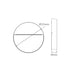 Buy Outdoor Step Lights Australia Zeke Round Outdoor Step Light 12V 9W  Dark Grey Aluminium 3000K - 19866
