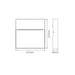 Buy Outdoor Step Lights Australia Zeke Square Outdoor Step Light 12V 9W White Aluminium 3000K - 19876