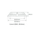 Buy Recessed Downlights Australia Deco Round Recessed Downlight 28W Black Aluminium 3CCT - 20435