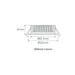 Buy Recessed Downlights Australia Tek Round Recessed Downlight 13W Satin Chrome Aluminium 3CCT - 20445