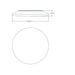 Buy LED Oyster Lights Australia Mondo LED Oyster Light W300mm White Polycarbonate 3CCT - 20873