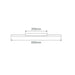 Buy Picture Lights Australia Shadowline Picture Light W600mm Black Aluminium 5000K - 23514