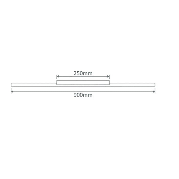Buy Picture Lights Australia Shadowline Picture Light W900mm White Aluminium 3000K - 23570
