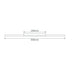Buy Picture Lights Australia Shadowline Picture Light W900mm Black Aluminium 5000K - 23564