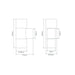 Buy Up / Down Wall Lights Australia Piper Round Up & Down Wall 2 Lights Dark Grey Aluminium - 49214