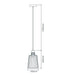 Buy Pendant Lights Australia Ashley Pendant Light W160mm Black Metal - 22508