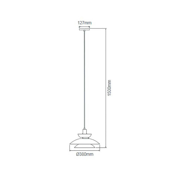 Buy Pendant Lights Australia Allegra Pendant Light White Metal - 22702