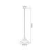 Buy Pendant Lights Australia Allegra Pendant Light White Metal - 22702