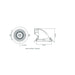 Buy Recessed LED Downlights Australia Scoop Recessed LED Downlight 25W White Aluminium 3CCT / DALI - 20473