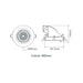 Buy Recessed LED Downlights Australia Scoop Recessed LED Downlight 13W White Aluminium 3CCT - 20468