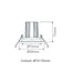 Buy Recessed LED Downlights Australia Cell Recessed LED Downlight W90mm 13W White 5CCT - 21686