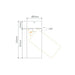 Buy Surface Mounted Downlights Australia Pistol Surface Mounted Downlights 25W White Aluminium 3CCT - 20368