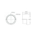 Buy Exterior Wall Lights Australia Livi Round Exterior Wall Light 5W Black 3CCT - 22689