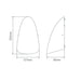 Buy Exterior Wall Lights Australia Finn Exterior Wall Light 8W White Aluminium 3CCT - 22657