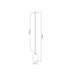 Buy Pendant Lights Australia Flaunt Pendant Light Black Metal Clear Glass - 22738