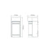Buy Exterior Wall Lights Australia Miley Exterior Wall Light White Aluminium 3CCT - 22665