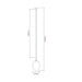 Buy Pendant Lights Australia Flaunt Pendant Light Satin Brass Metal Clear Glass - 22741