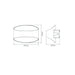 Buy Wall Sconce Australia Glow Up & Down Wall Light Black Aluminium 3CCT - 22660