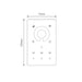 Buy Strip Light Controllers Australia Cham Strip Light Controller White Single - 20145