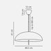 Buy Pendant Lights Australia Versale Pendant 2 Lights Brown Metal - 2220053009