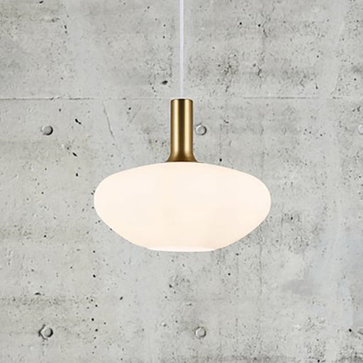 Buy Pendant Lights Australia Alton Pendant Light W350mm Opal White Glass - 48973001