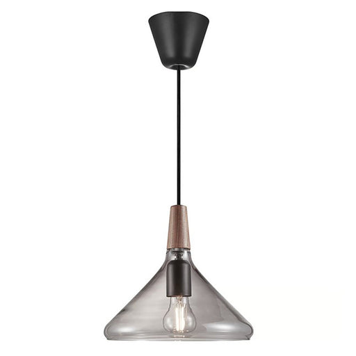 Buy Pendant Lights Australia Nori Pendant Light W270mm Smoked Glass - 2120853047